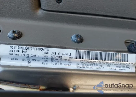 2003 Jeep Wrangler Sport z USA, uszkodzony, nr VIN 1J4FA49S13P313180